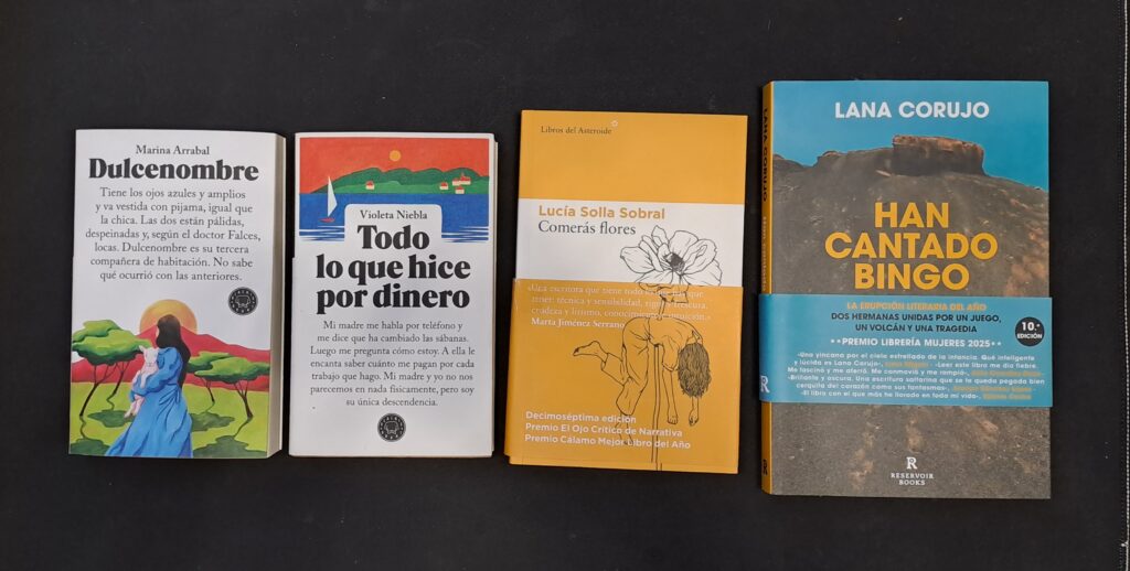 Marina Arrabal, Lucía Solla, Violeta niebla, Lana Corujo