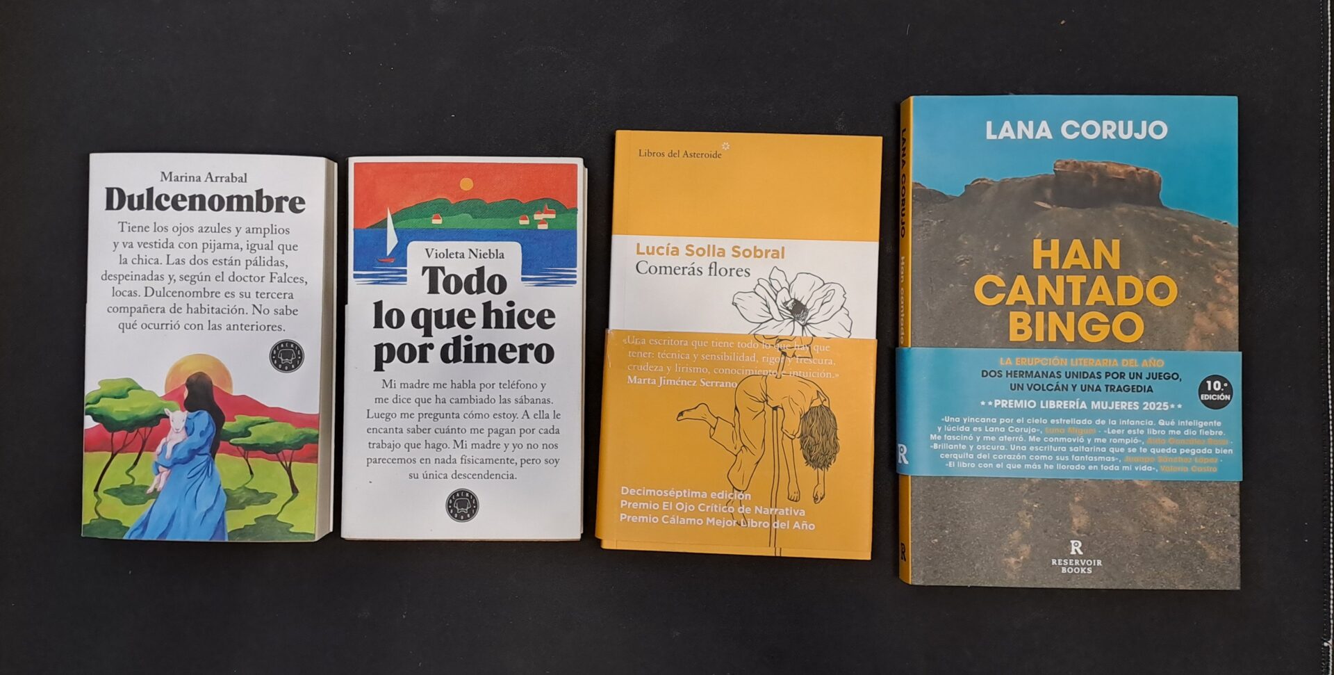 Marina Arrabal, Lucía Solla, Violeta niebla, Lana Corujo